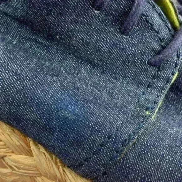 Calvin Klein jeans platforms Keri 39.5 9.5 blue - Picture 6 of 8